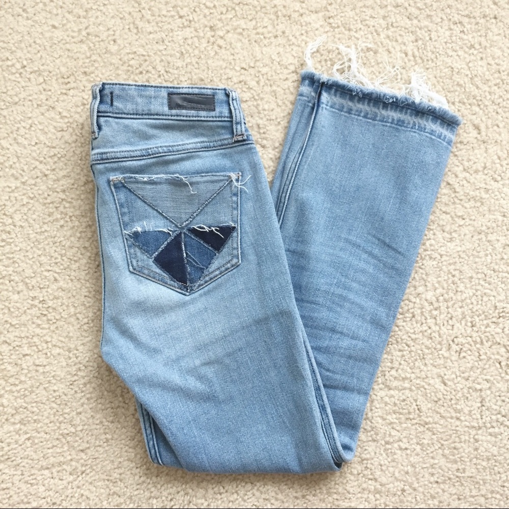 Abercrombie Crop Flare Jeans